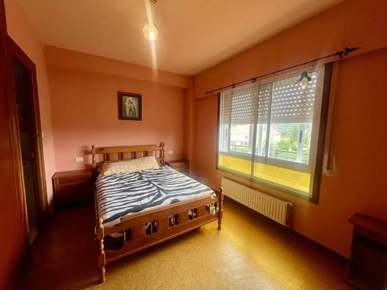 Habitación de Casa o chalet en venta en Cambre  con Jardín privado, Terraza y Amueblado