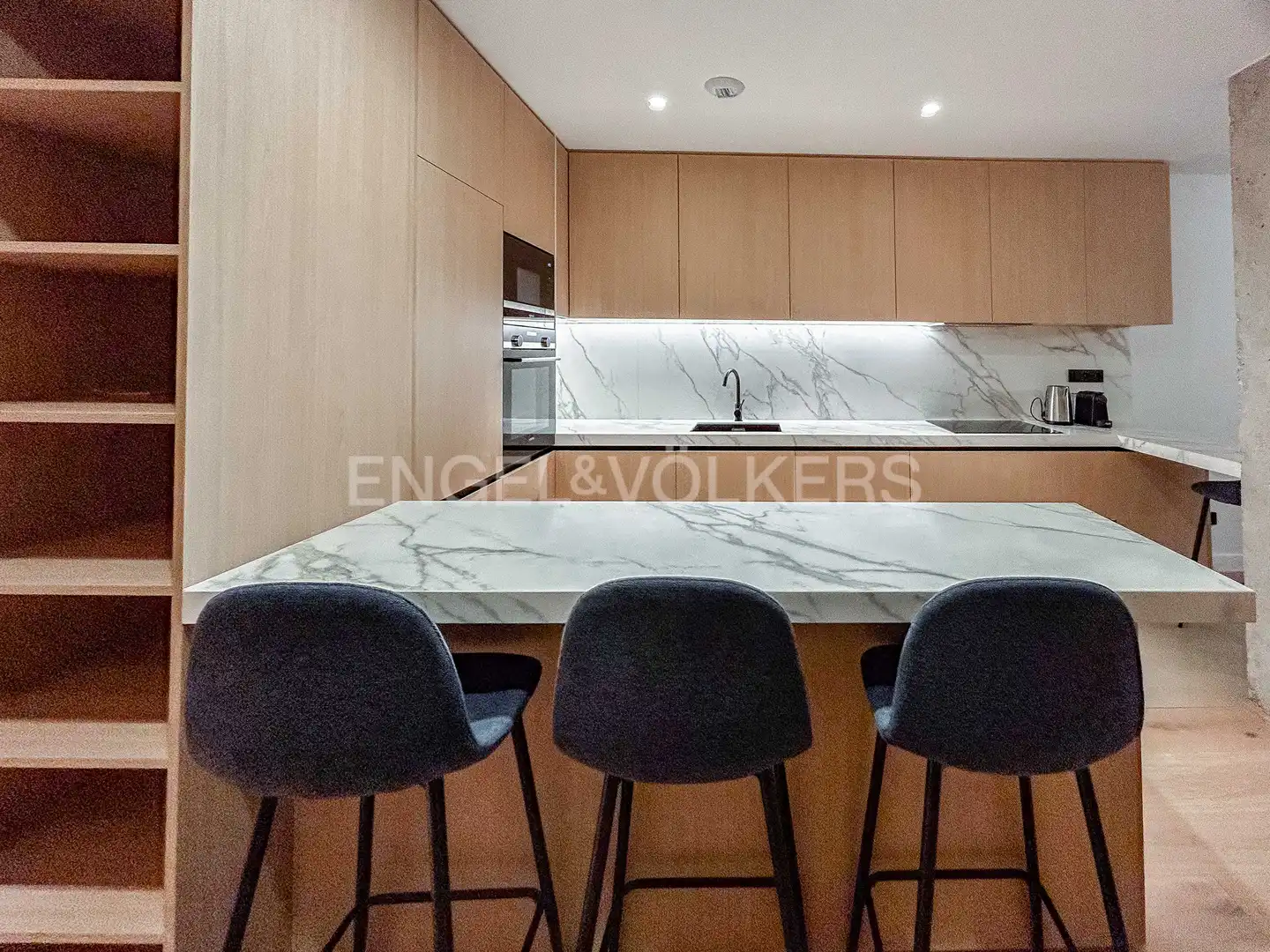 Kitchen of Flat for rent in Barcelona  with Air Conditioner, Heating and Parquet flooring