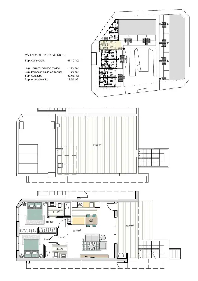 Apartament amb terrassa en venda a Roldán, imagen 22