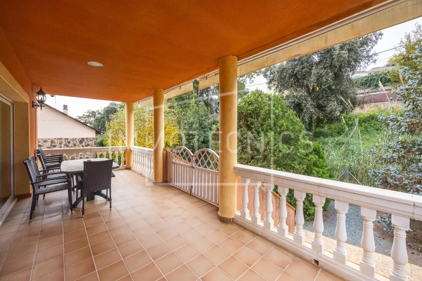 Terrassa de Casa o xalet en venda en Cànoves I Samalús amb Aire condicionat, Calefacció i Jardí privat