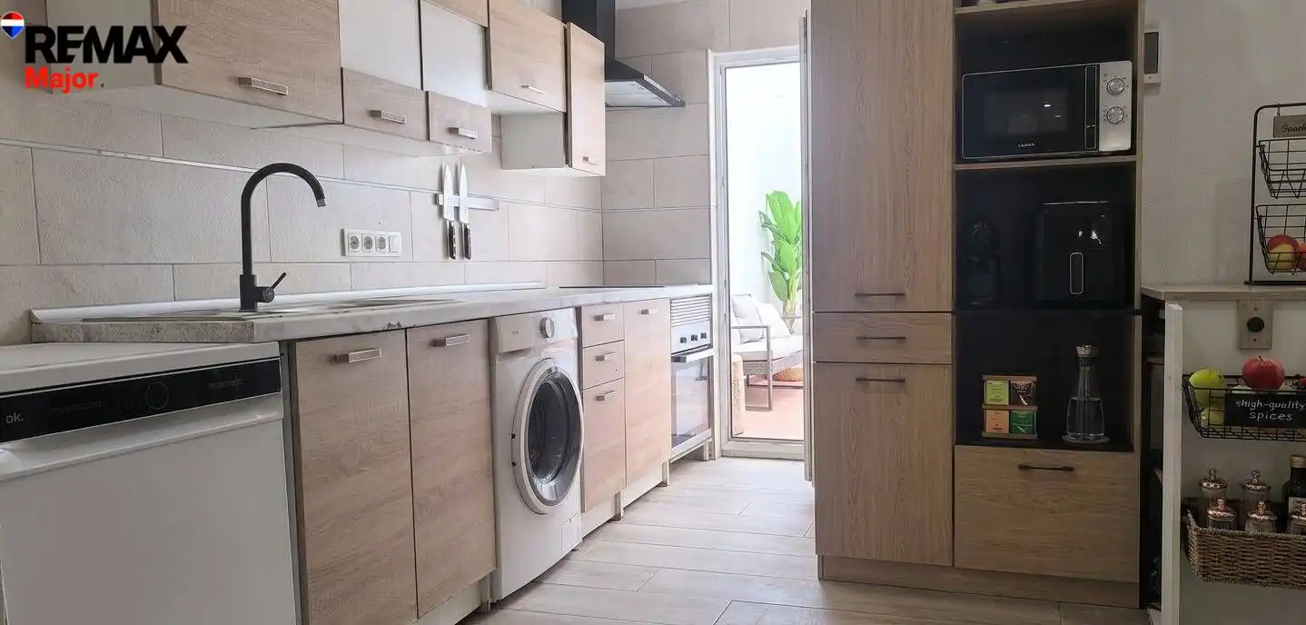 Kitchen of Ground floor for sale in Inca  with Air Conditioner and Terrace