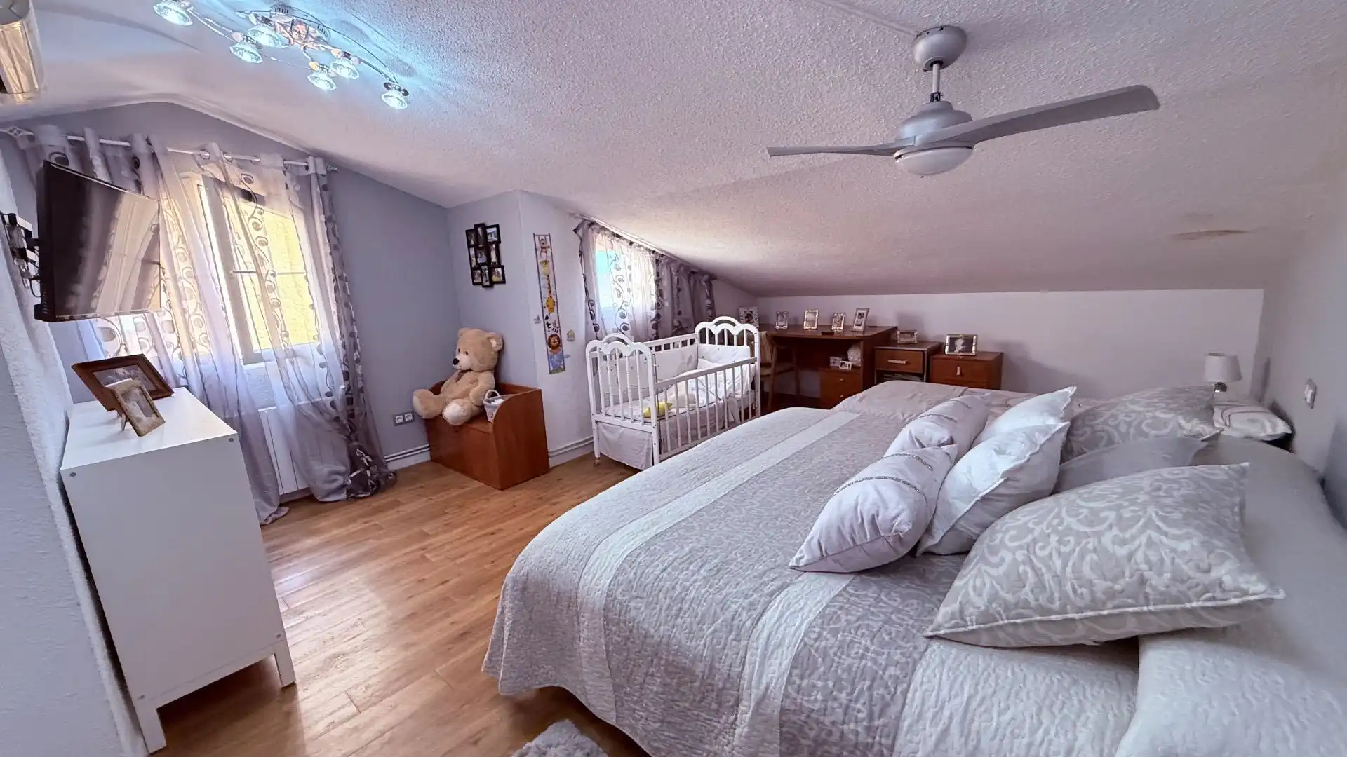 Bedroom of Detached homes for sale in La Nucia  with Air Conditioner, Heating and Private garden