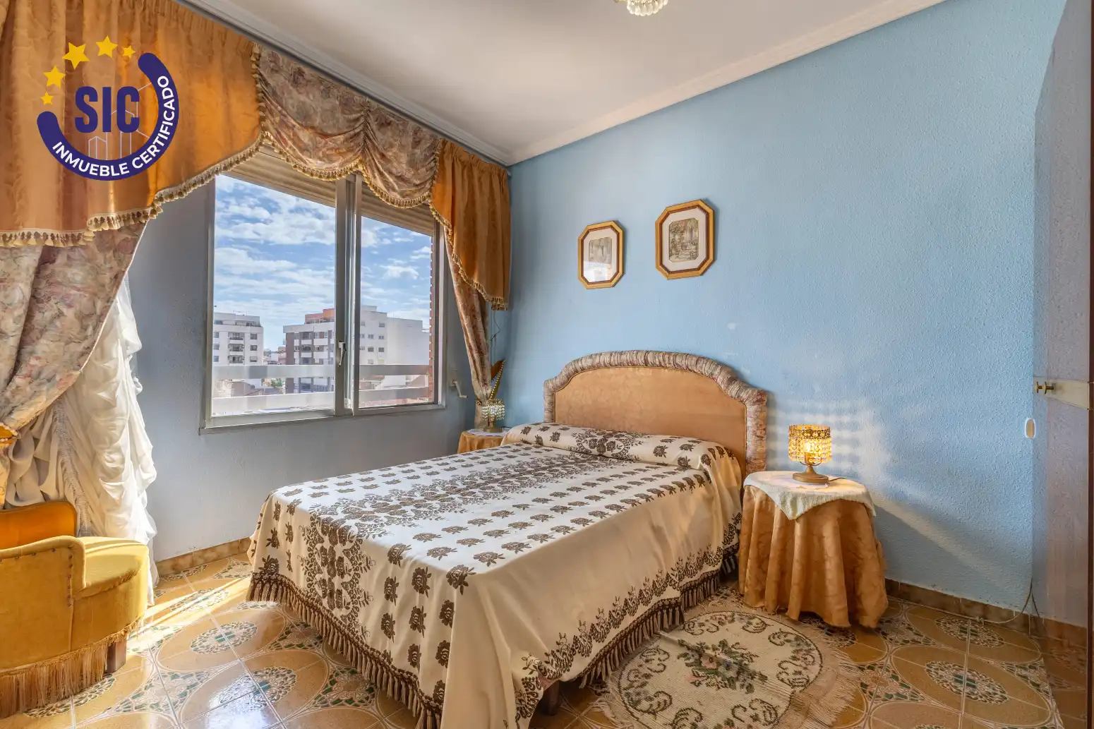 Schlafzimmer von Wohnung zum Verkauf in Sagunto / Sagunt mit Balkon