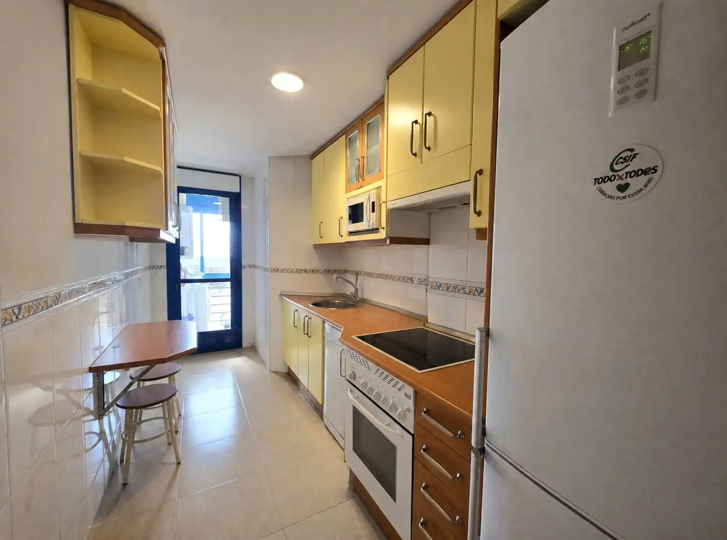 Kitchen of Flat for sale in Plasencia  with Air Conditioner, Heating and Terrace
