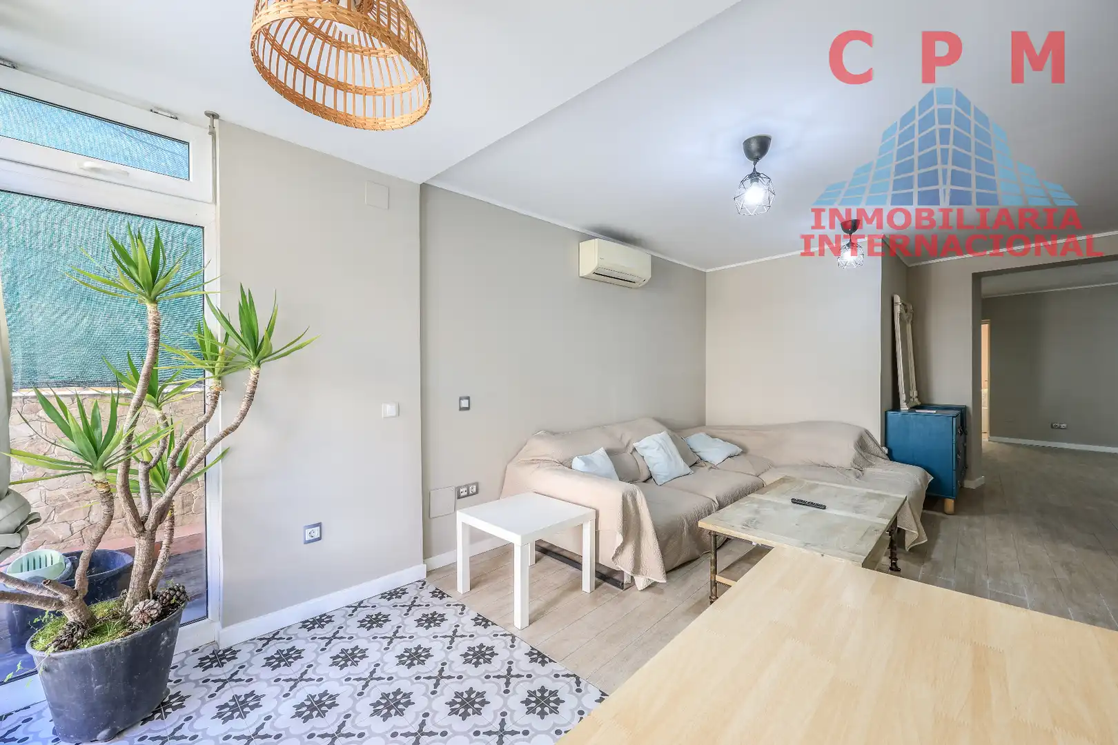 Sala de estar de Piso de alquiler en Madrid con Aire acondicionado, Calefacción y Parquet