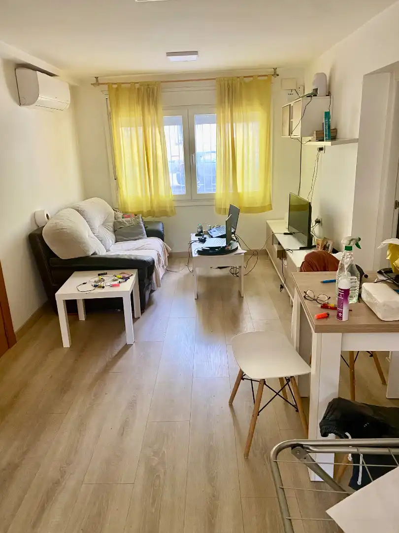 Sala de estar de Apartamento en venta en Albacete con Aire acondicionado, Calefacción y Jardín privado