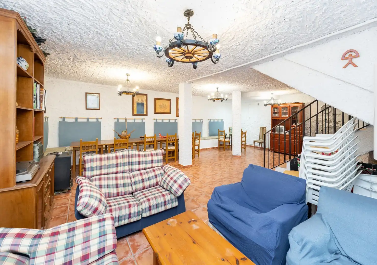 Dining room of Houses for sale in Albolote  with Private garden, Terrace and Storage room