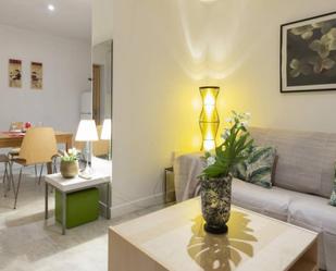 Living room of Apartment to rent in  Madrid Capital  with Air Conditioner