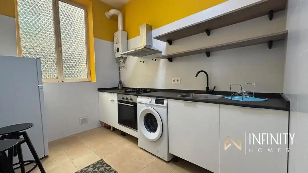 Kitchen of Flat for rent in Bilbao   with Balcony