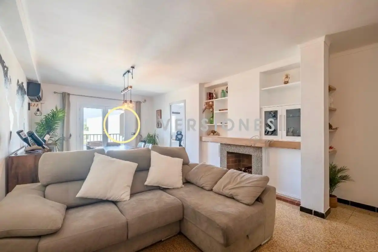 Wohnzimmer von Wohnung zum Verkauf in Pollença mit Klimaanlage, Terrasse und Abstellraum