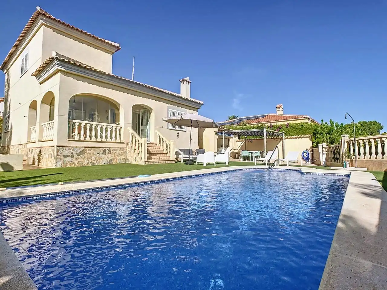 Piscina de Casa o xalet en venda en Pilar de la Horadada