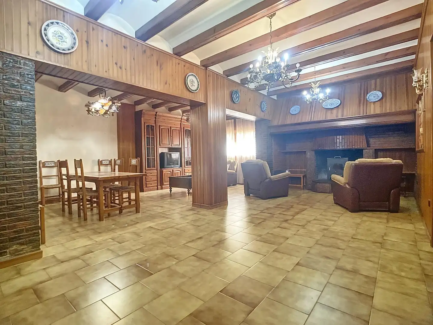 Sala de estar de Finca rústica en venta en Tibi con Jardín privado, Terraza y Trastero