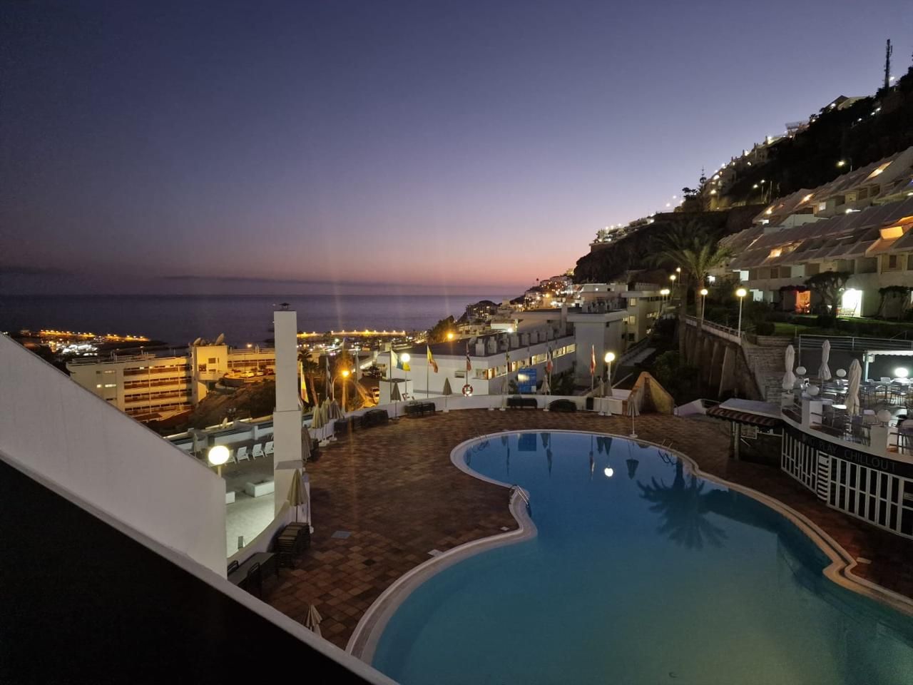 Exterior view of Study for sale in Mogán  with Air Conditioner, Terrace and Furnished