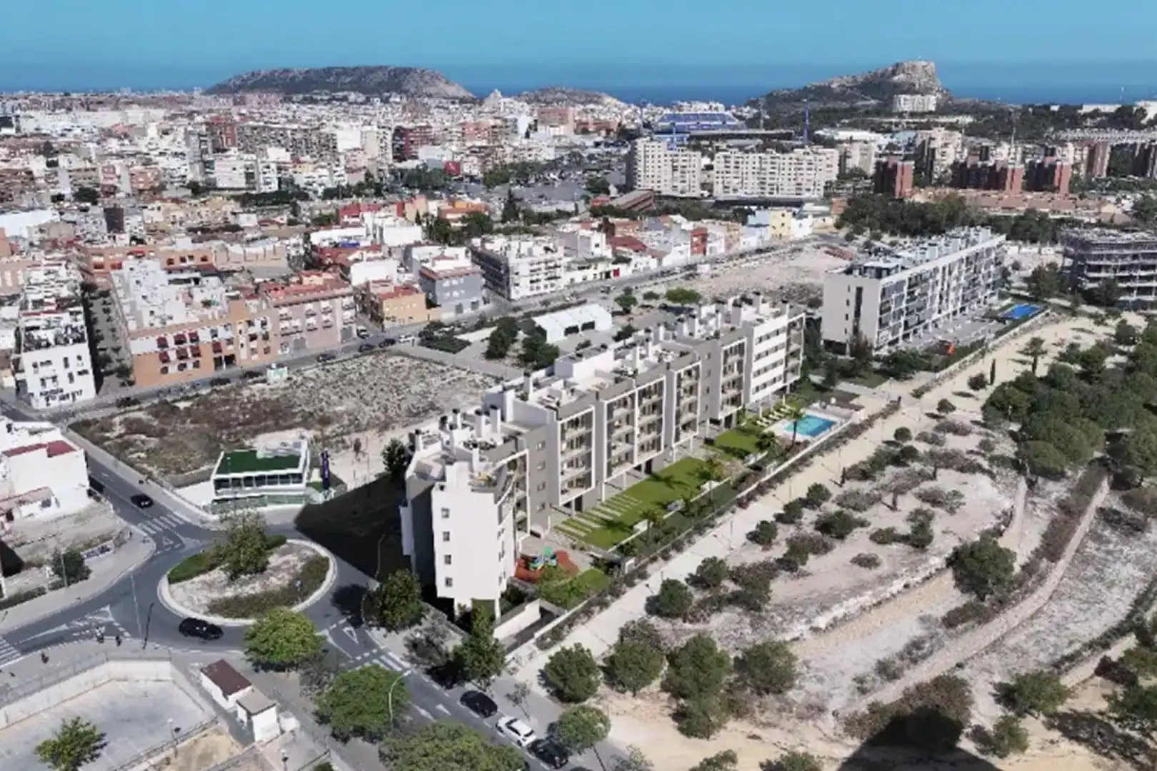 Exterior view of Attic for sale in Alicante / Alacant  with Air Conditioner, Private garden and Terrace