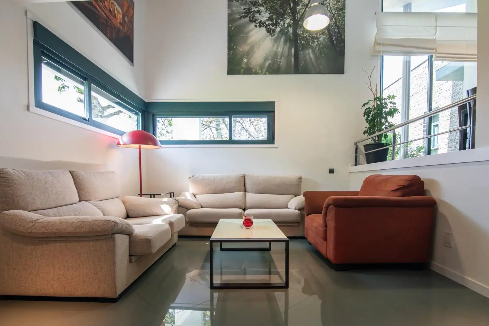 Sala de estar de Casa o chalet en venta en Bergondo con Calefacción, Jardín privado y Trastero