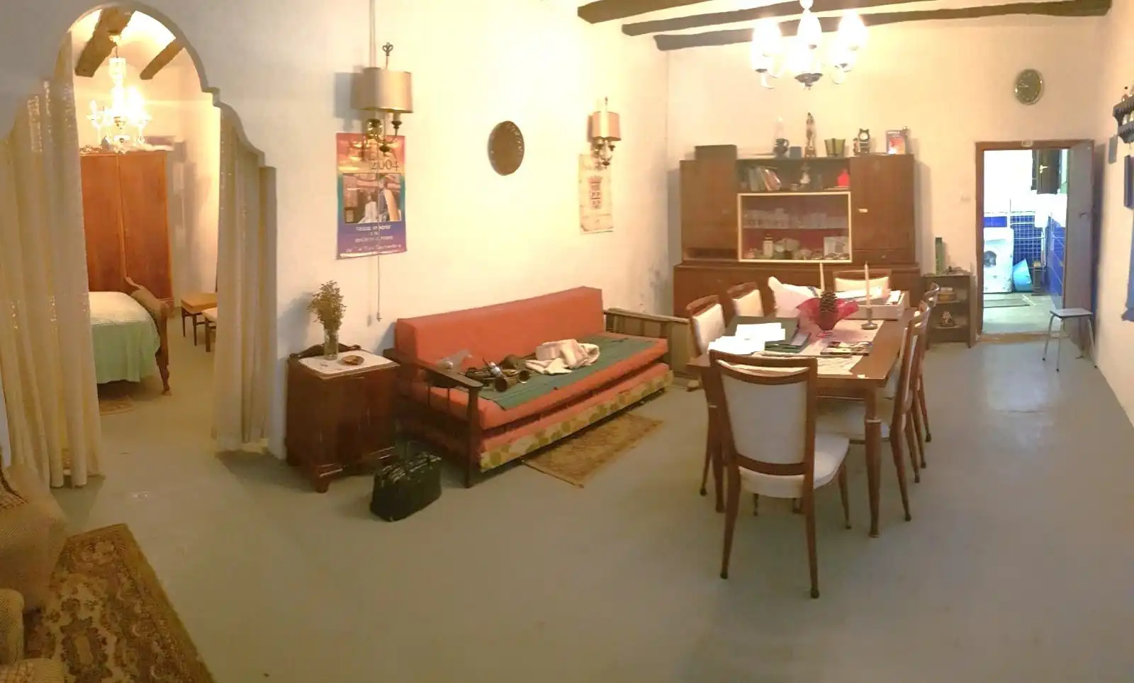 Sala de estar de Finca rústica en venta en Castejón de las Armas con Terraza, Trastero y Amueblado
