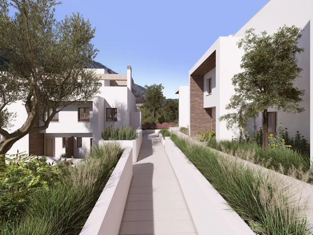 Vista exterior de Àtic en venda en Istán amb Aire condicionat, Terrassa i Sauna