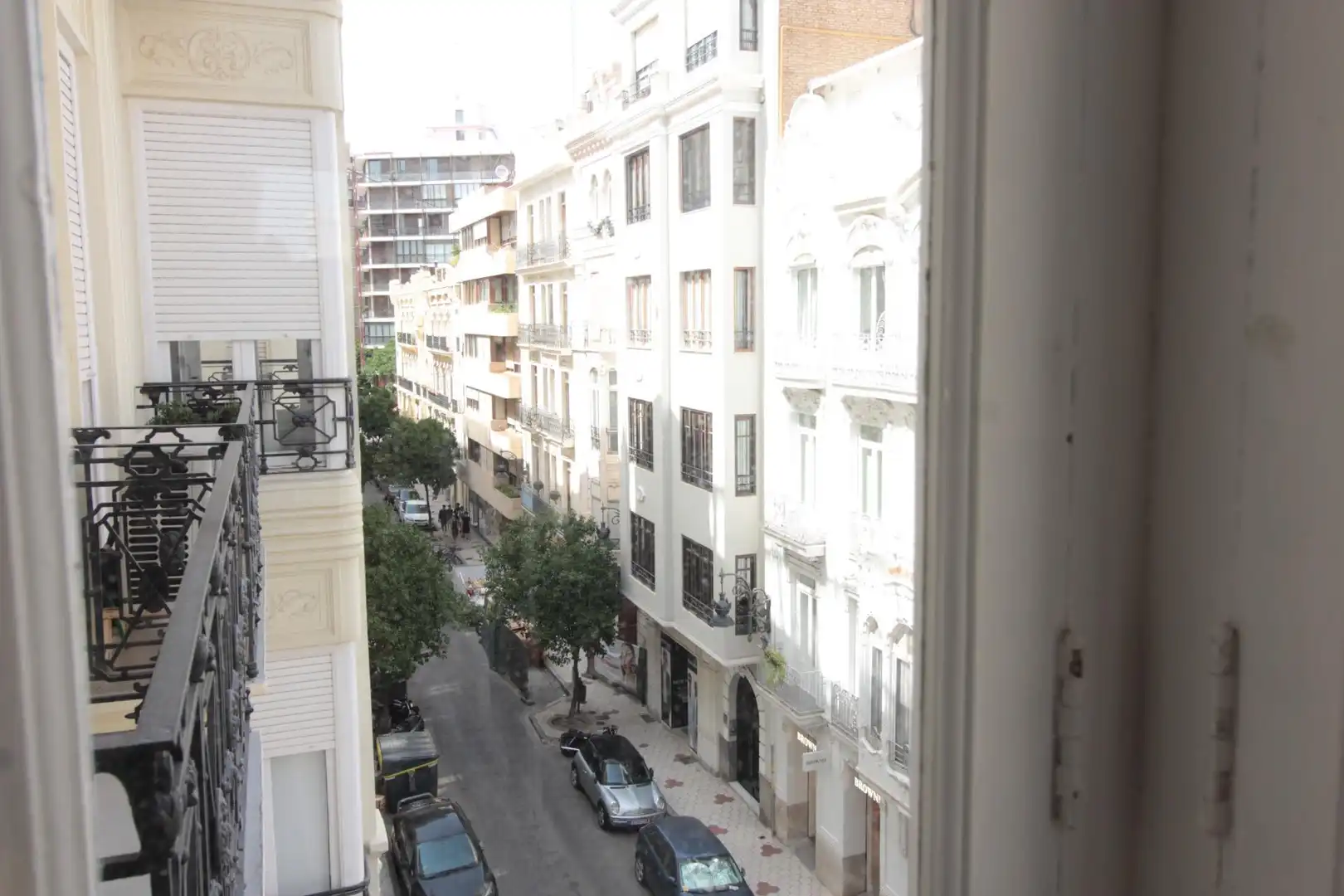 Vista exterior de Piso de alquiler en Valencia con Balcón