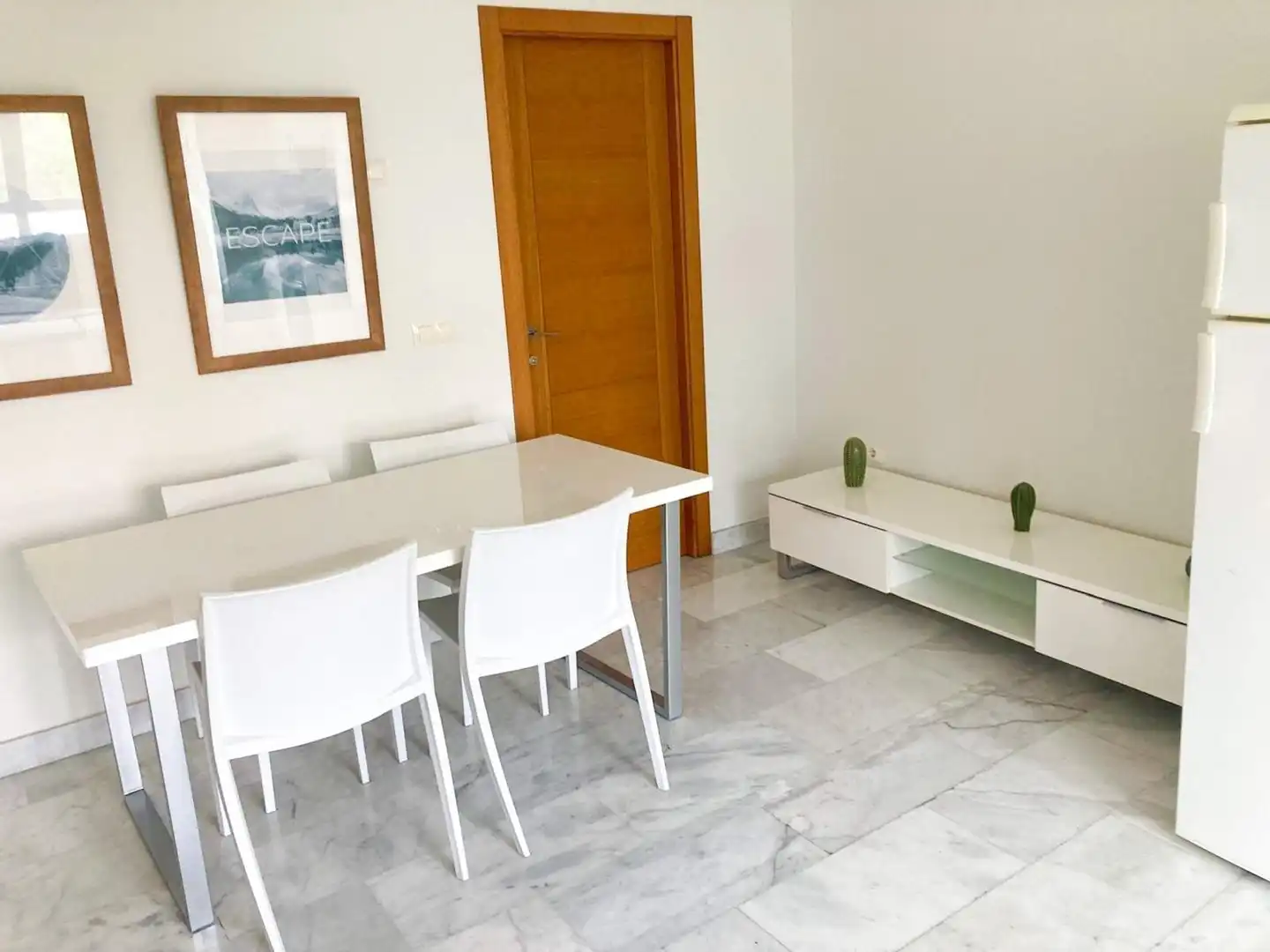 Esszimmer von Wohnung zur Miete in Valencia mit Heizung, Terrasse und Möbliert