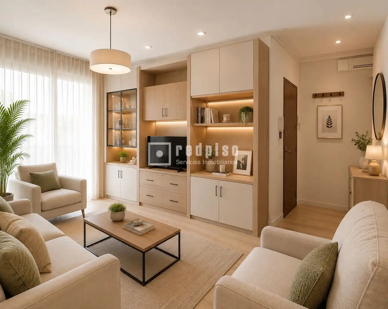 Sala de estar de Piso en venta en Madrid con Calefacción y Terraza