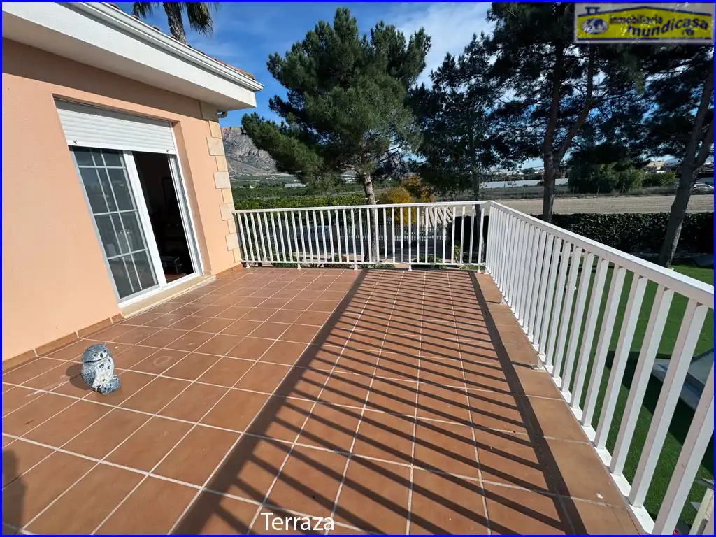 Terraza de Casa o chalet en venta en Santomera con Aire acondicionado, Calefacción y Jardín privado