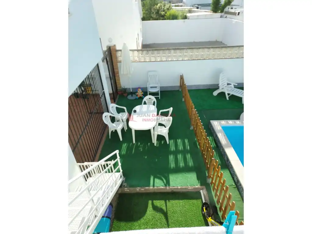 Terrassa de Casa o xalet en venda en La Antilla amb Moblat