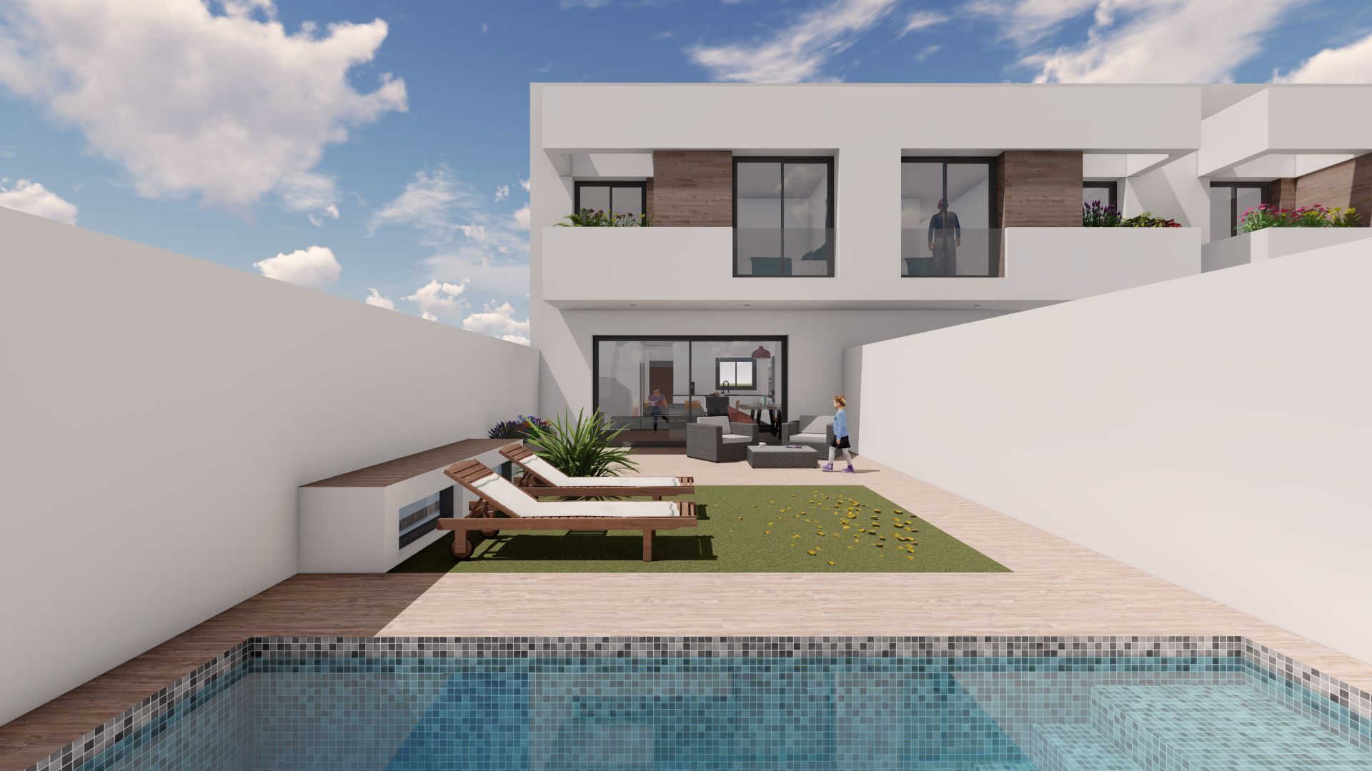 Single-family semi-detached for sale in Reino de Castilla, Aguadulce Sur