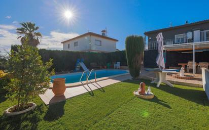 Garden of House or chalet for sale in Fogars de la Selva  with Air Conditioner, Storage room and Swimming Pool