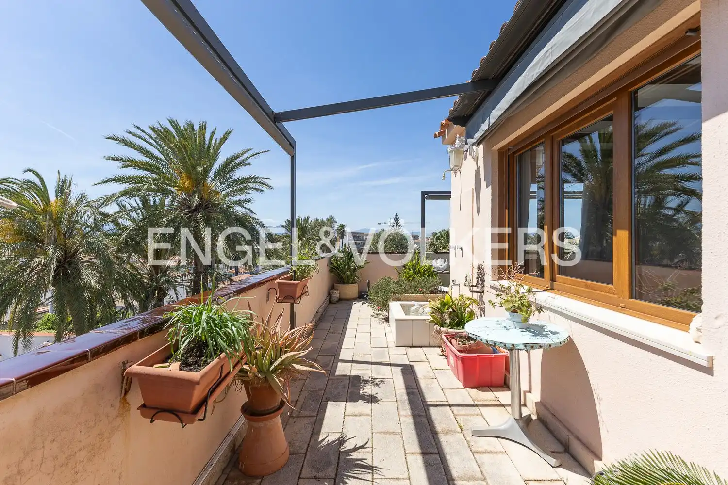 Terraza de Ático en venta en Dénia con Aire acondicionado, Calefacción y Jardín privado