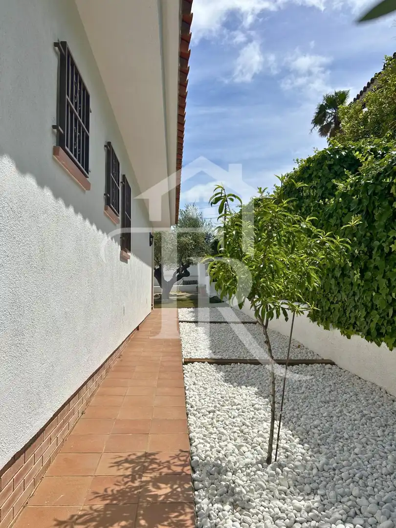 Garden of Houses for rent in Roda de Berà  with Private garden, Swimming Pool and Furnished