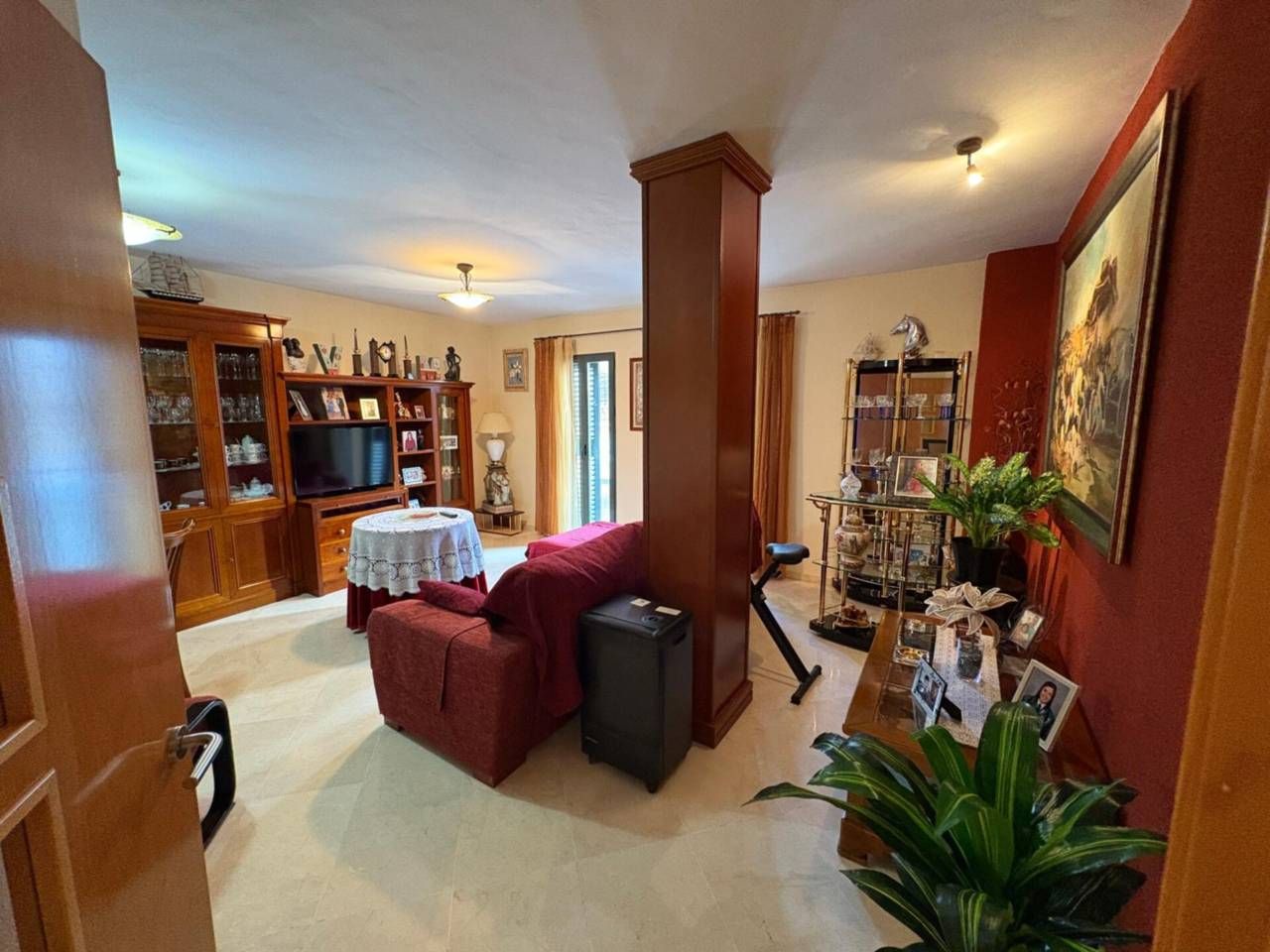 Wohnzimmer von Maisonette zum Verkauf in Castalla mit Klimaanlage, Heizung und Terrasse