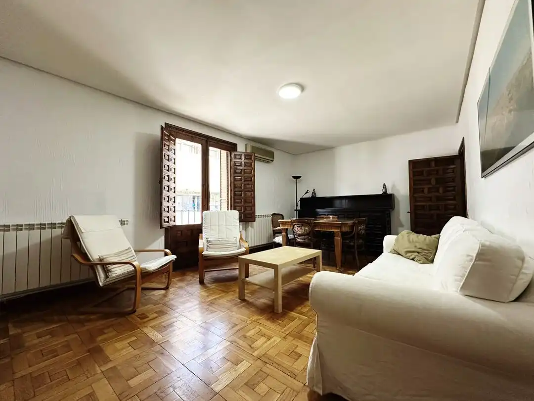 Wohnzimmer von Wohnung zur Miete in Toledo mit Klimaanlage, Heizung und Terrasse