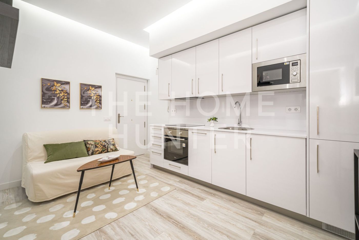 Kitchen of Flat for sale in  Madrid Capital  with Air Conditioner, Heating and Terrace