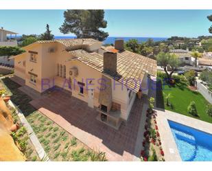 Exterior view of House or chalet for sale in Blanes  with Terrace and Swimming Pool