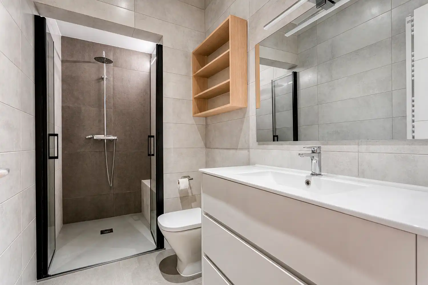 Baño de Casa o chalet en venta en Igualada con Aire acondicionado, Calefacción y Jardín privado