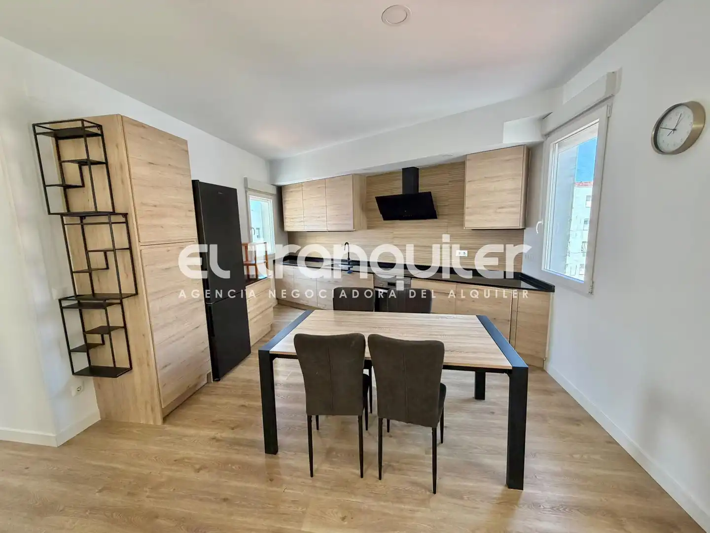 Cocina de Piso de alquiler en Madrid con Aire acondicionado, Amueblado y Lavadora