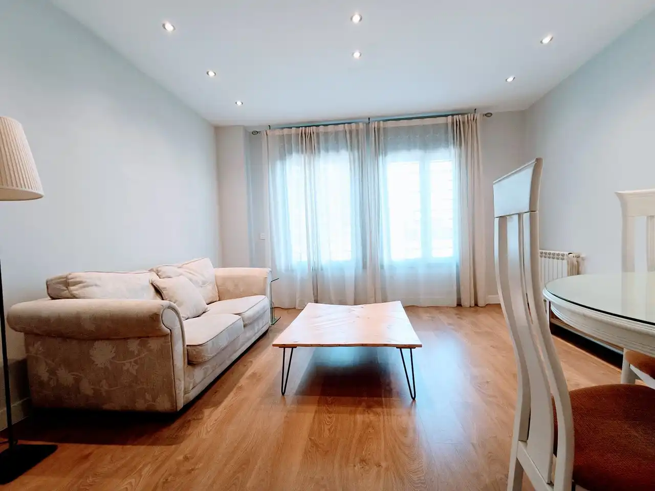 Living room of Flat for rent in Getafe  with Heating, Storage room and Furnished