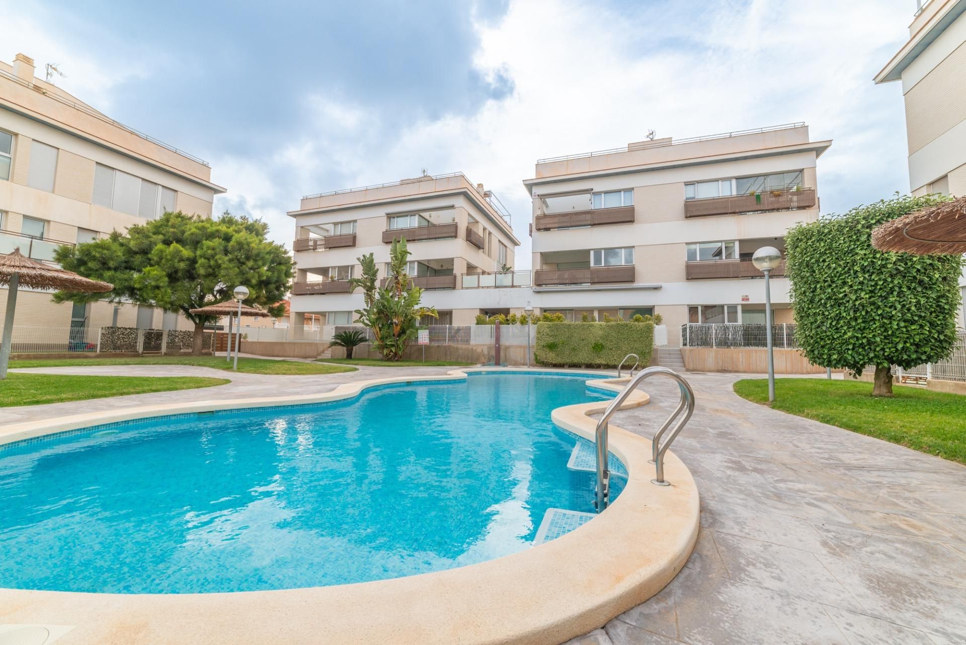 Swimming pool of Flat for sale in San Javier  with Air Conditioner, Terrace and Storage room