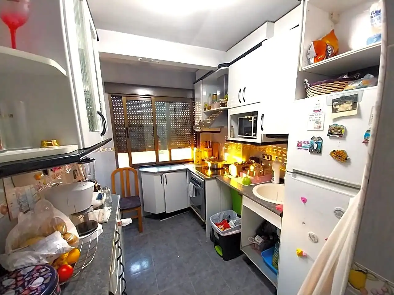 Küche von Wohnung zum Verkauf in Madrid mit Klimaanlage, Heizung und Terrasse