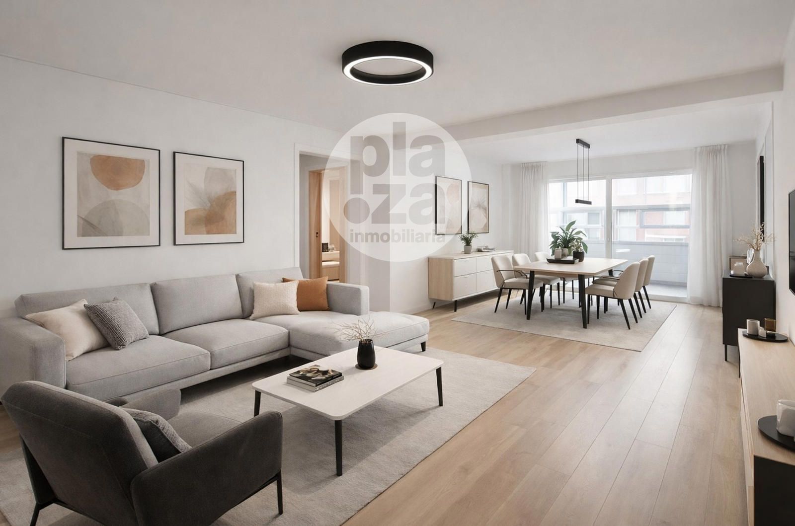 Living room of Flat for sale in Burgos Capital  with Heating and Terrace