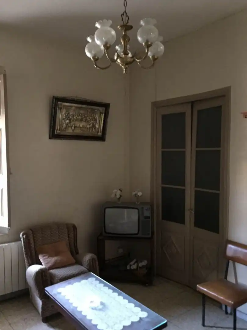 Sala d'estar de Finca rústica en venda en Bercero amb Calefacció