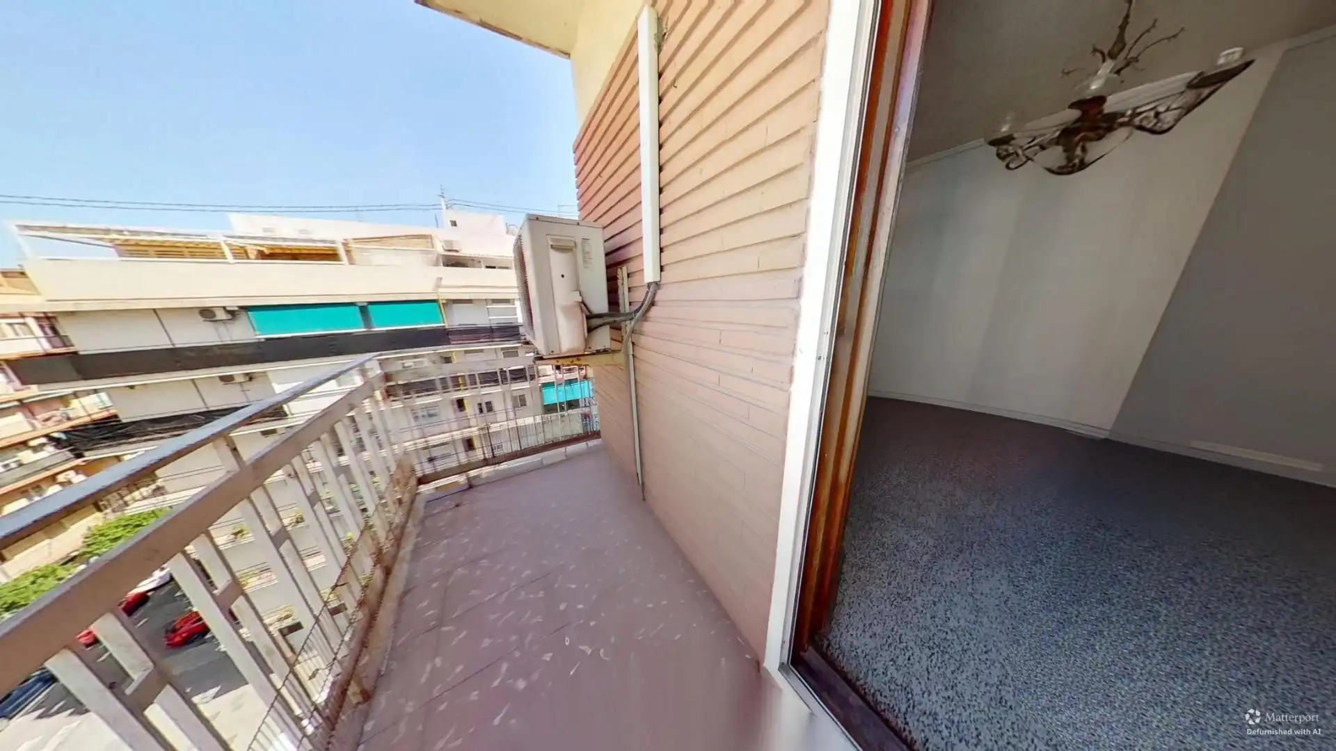 Balcony of Flat for sale in Valencia  with Air Conditioner, Terrace and Storage room