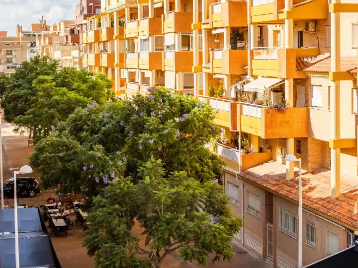 Vista exterior de Piso en venta en Sagunto / Sagunt con Terraza