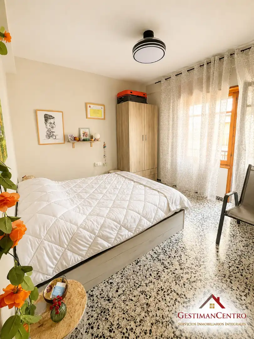 Schlafzimmer von Wohnung zum Verkauf in Tomelloso mit Möbliert und Balkon