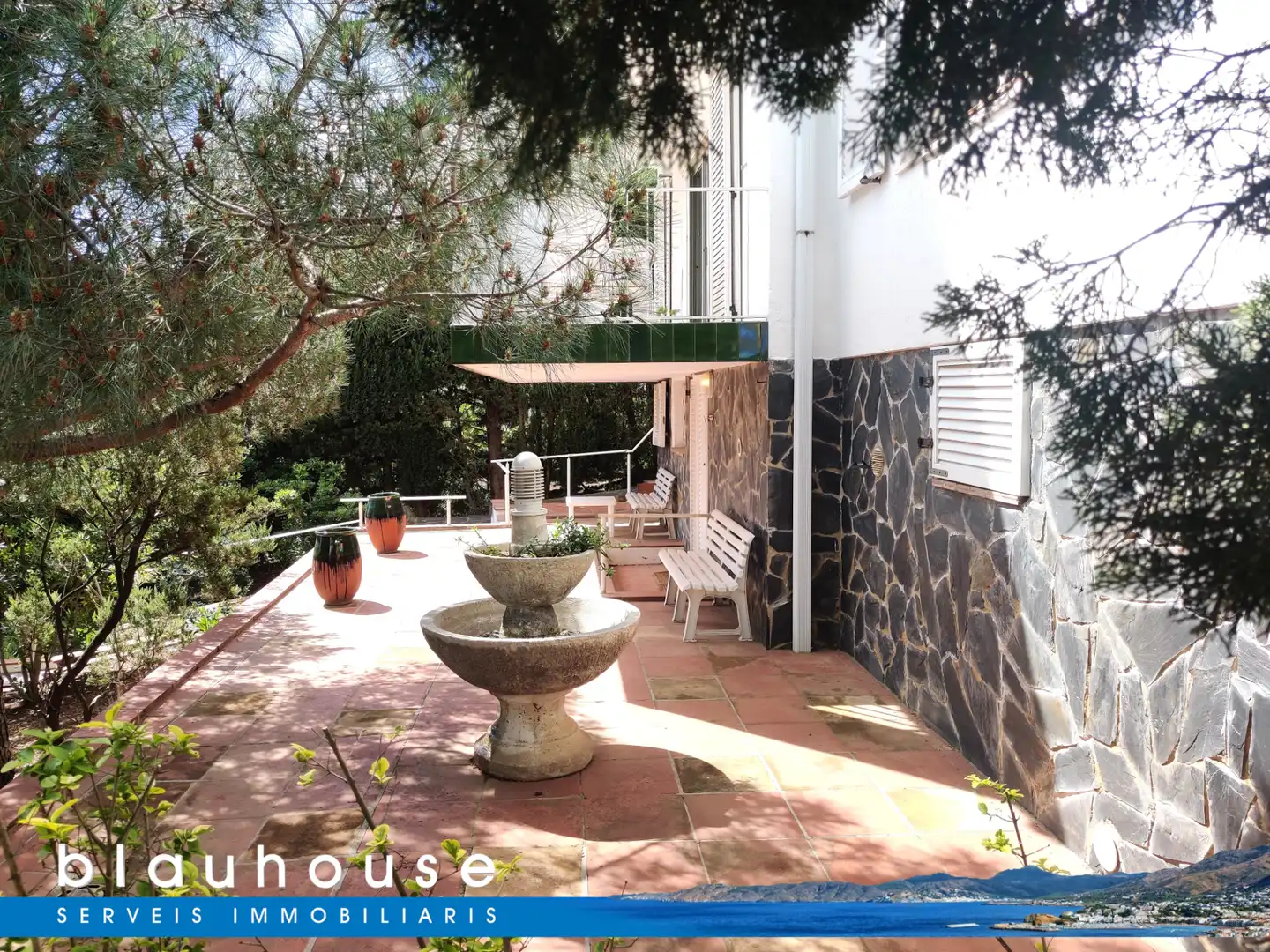 Terrasse von Haus oder Chalet zum Verkauf in Llançà mit Klimaanlage, Privatgarten und Terrasse