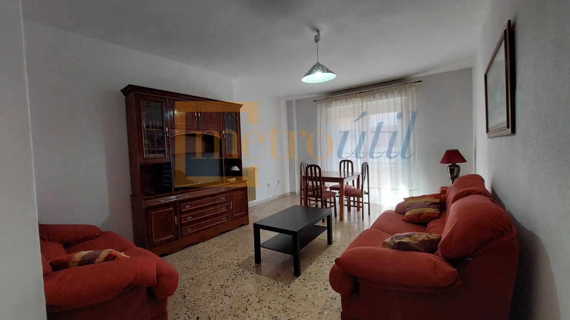 Sala de estar de Piso de alquiler en Salamanca con Calefacción, Amueblado y Balcón