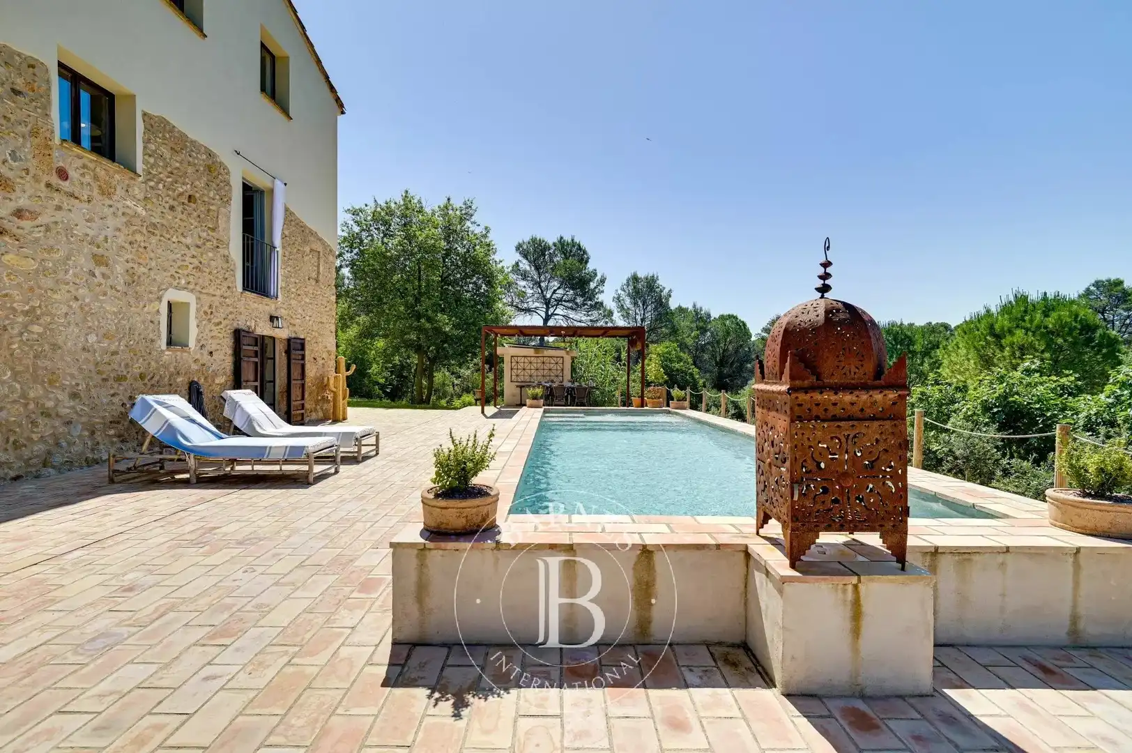 Jardín de Finca rústica en venta en Esponellà con Calefacción, Piscina y Amueblado