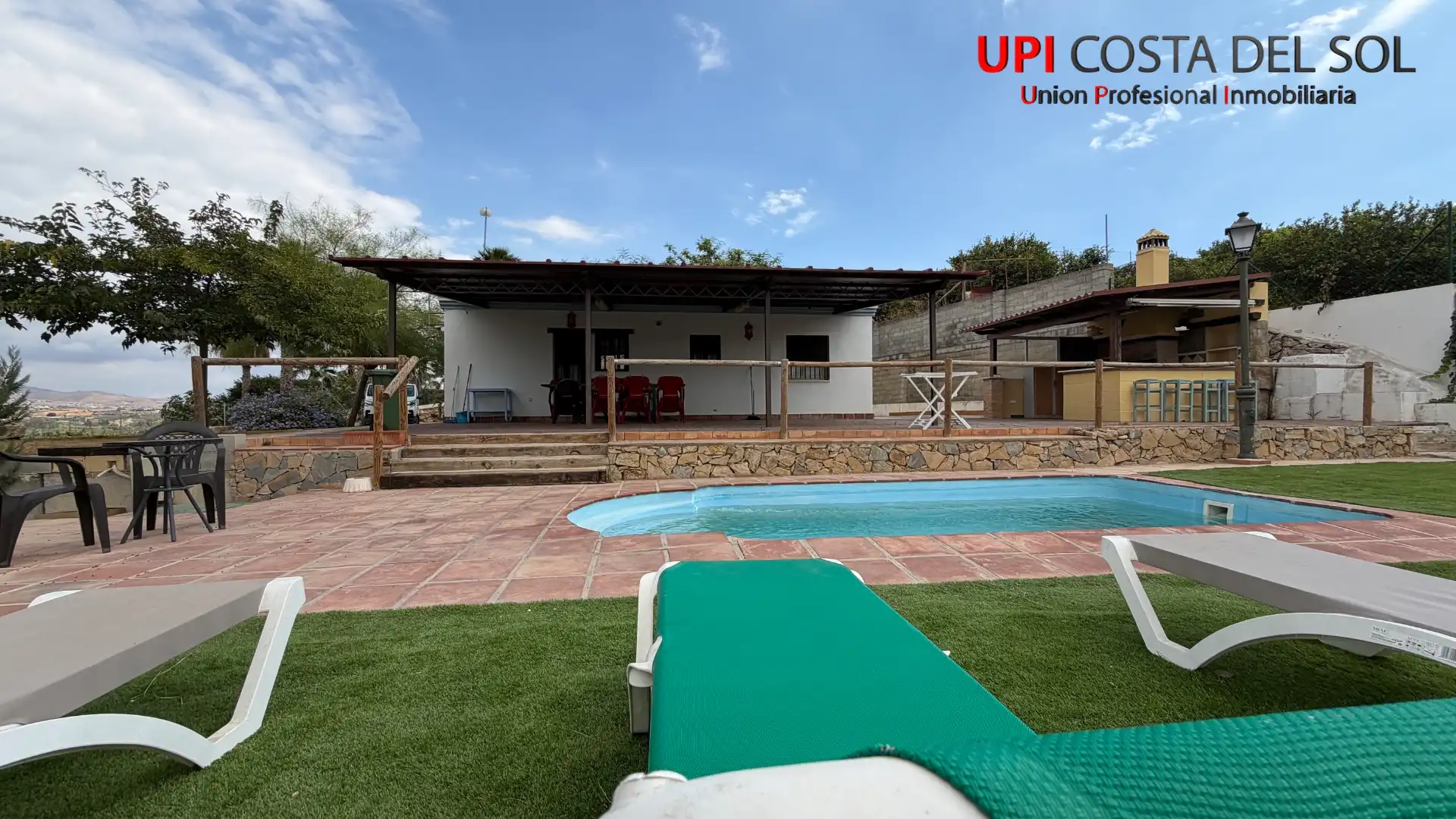 Piscina de Finca rústica en venta en Cártama con Aire acondicionado, Jardín privado y Terraza