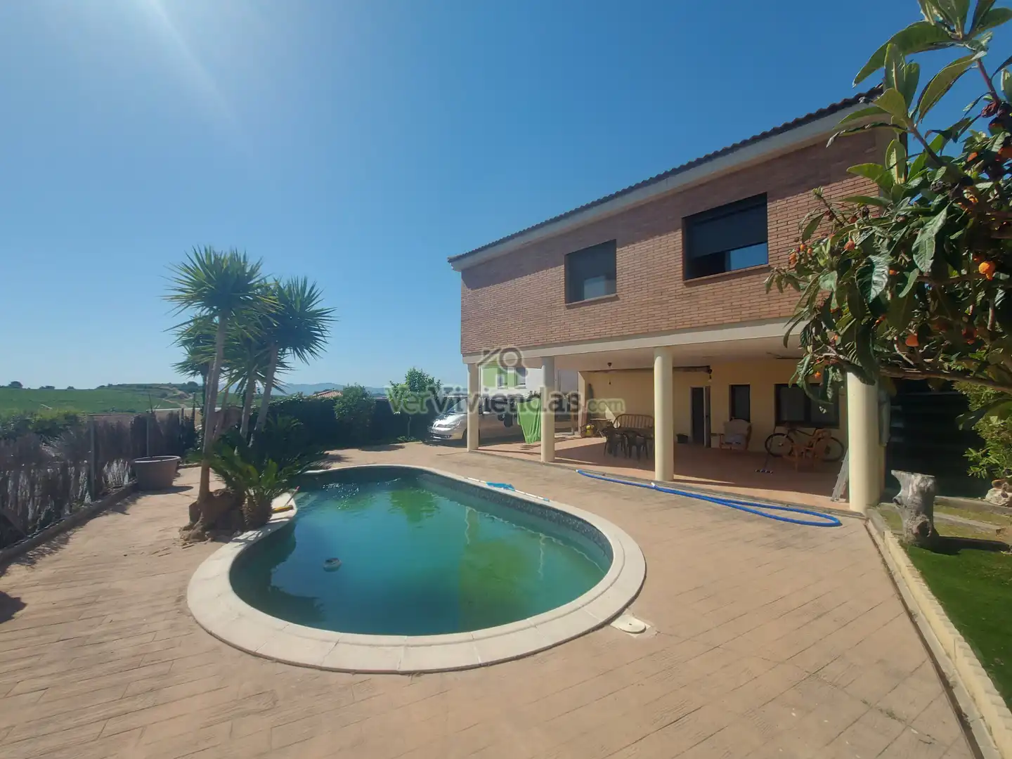 Vista exterior de Casa o xalet en venda en Piera amb Aire condicionat, Calefacció i Jardí privat