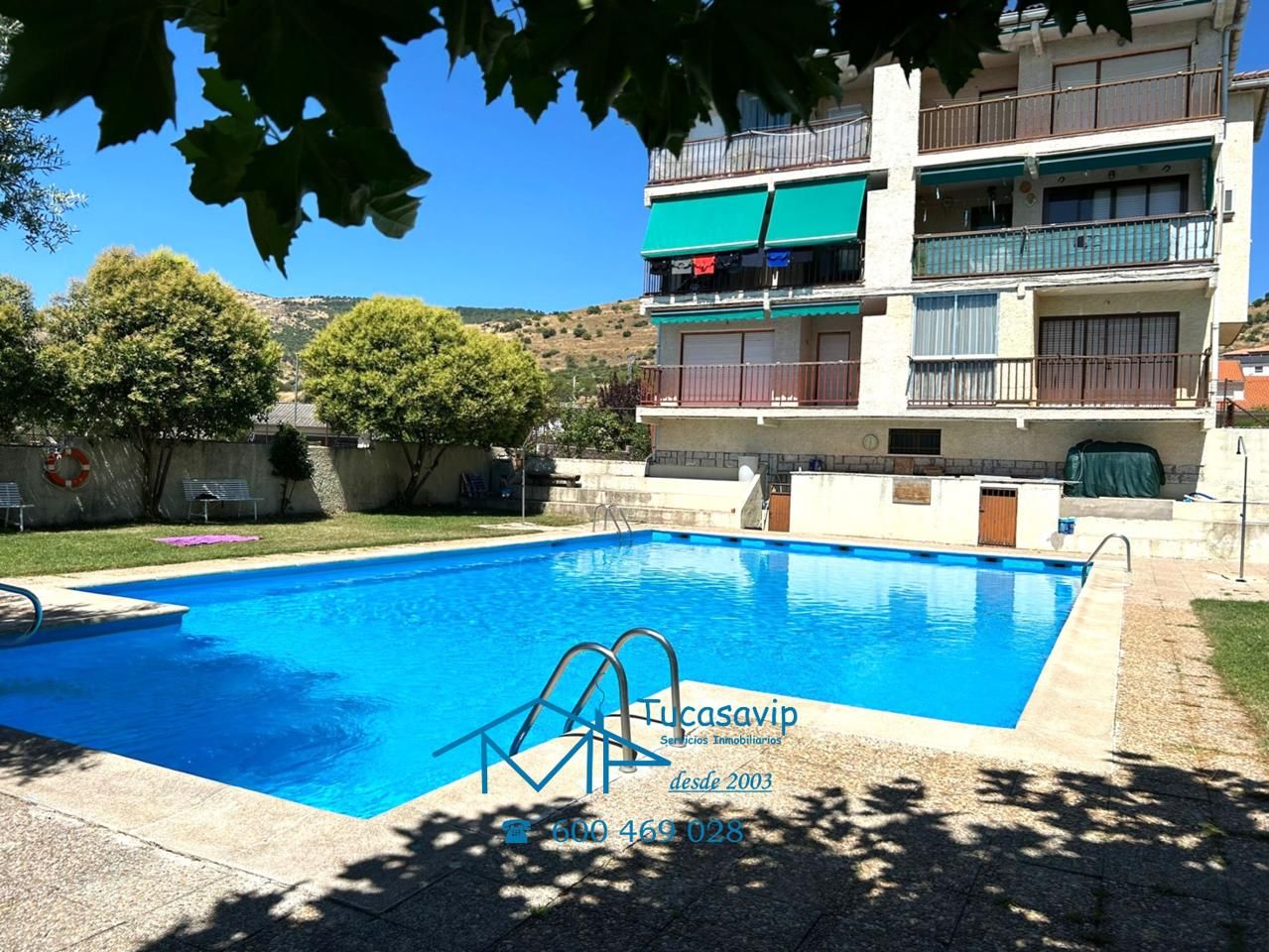 Swimming pool of Single-family semi-detached for sale in Cebreros  with Heating, Private garden and Terrace